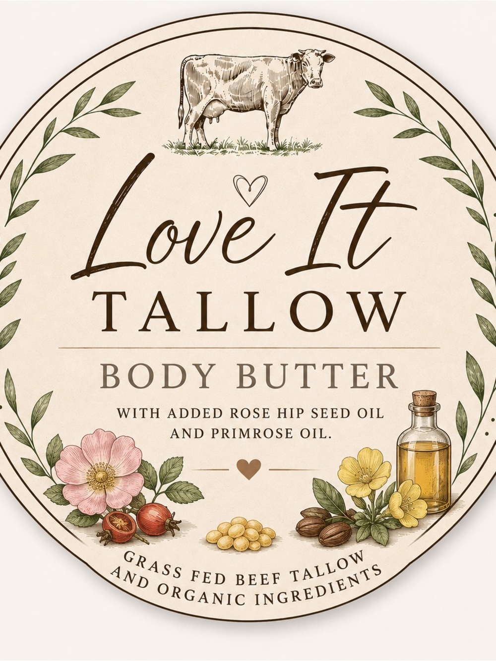 Body Butter - Nourishing Cream (Beige/Neutral)